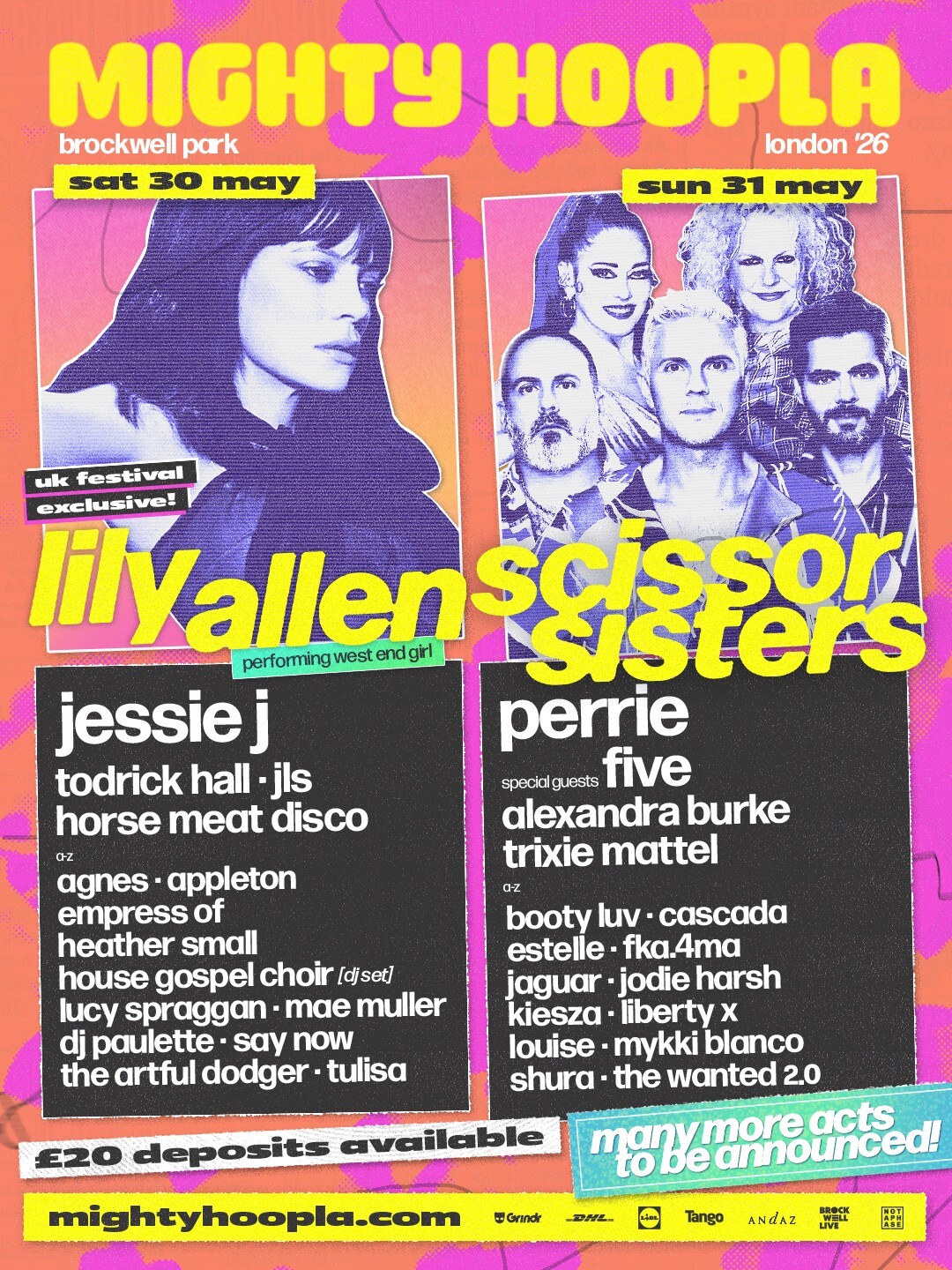 Mighty Hoopla 2026 festival lineup