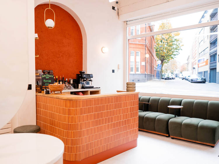 The beautiful salon design (and treats!)