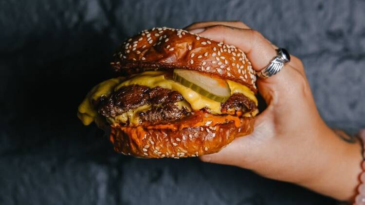 The Legendary Cheeseburger at Nowon