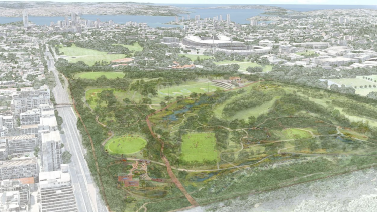 Moore Park South | Artist Render