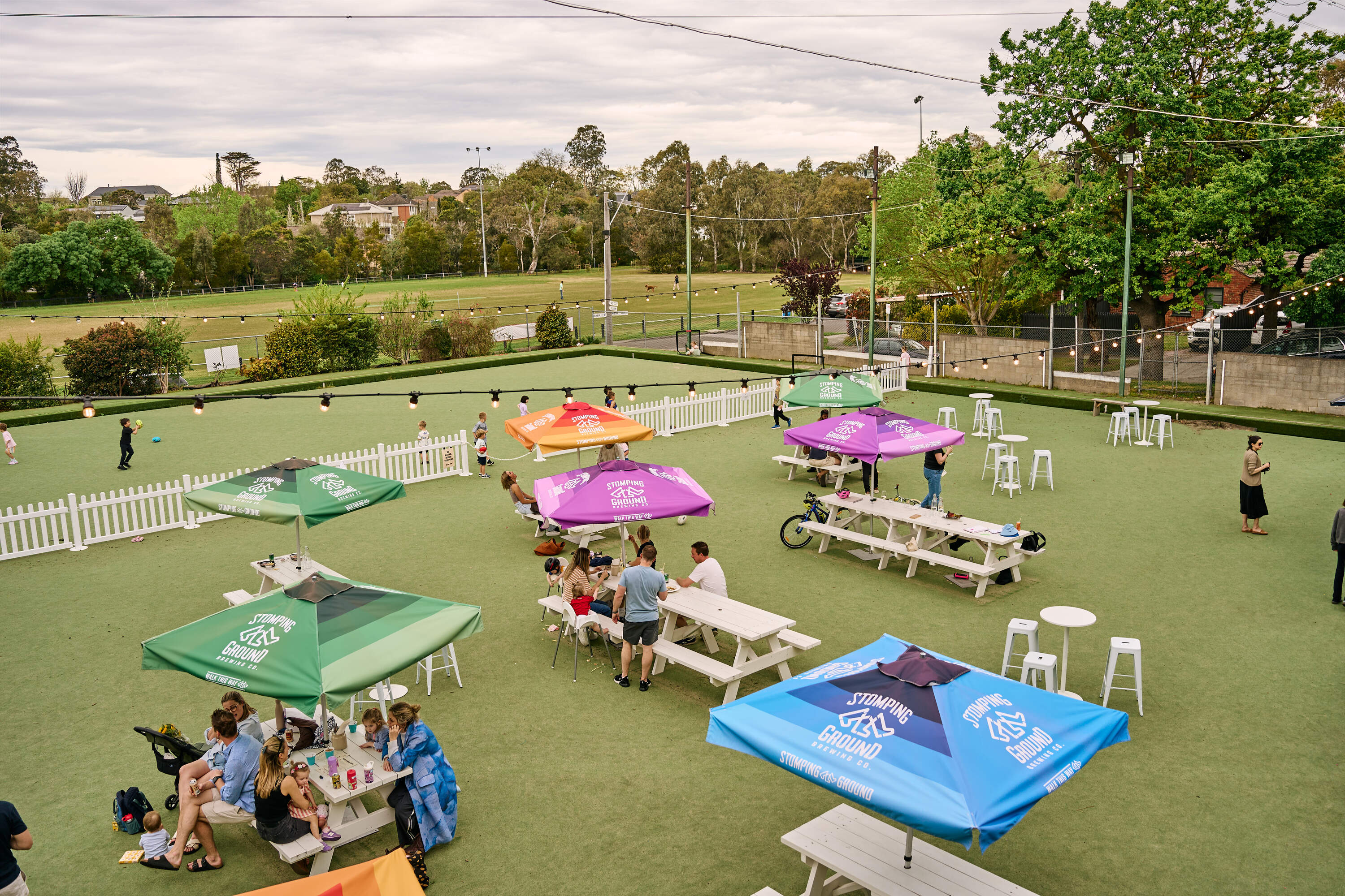 This popular RSL just scored a cute new beer garden with live music, Mexican snacks and cinema screenings