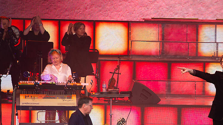 Pulp en concierto. Foto: Richard Saker