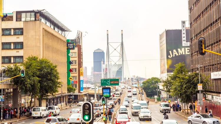 Downtown of Johannesburg City, South Africa