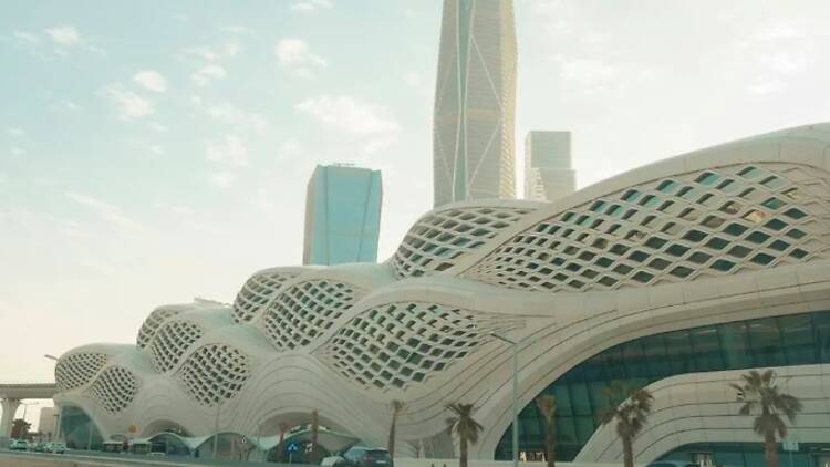 estació tren KAFD Station Riyadh