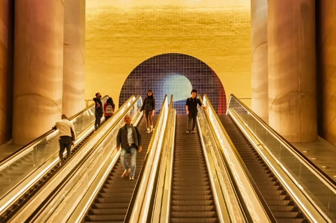 estaci&oacute; de tren Gadigal de Sydney