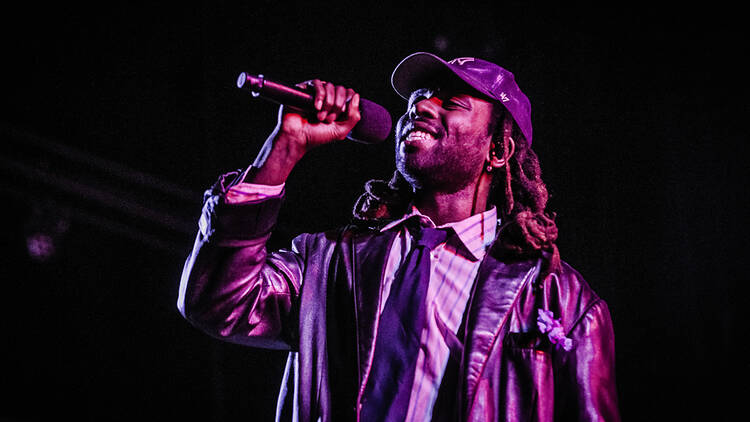 Blood Orange performing live