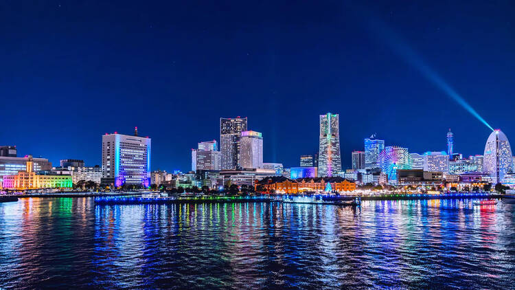 夜にあらわれる光の横浜〈ヨルノヨ〉
