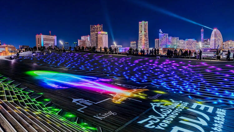 夜にあらわれる光の横浜〈ヨルノヨ〉