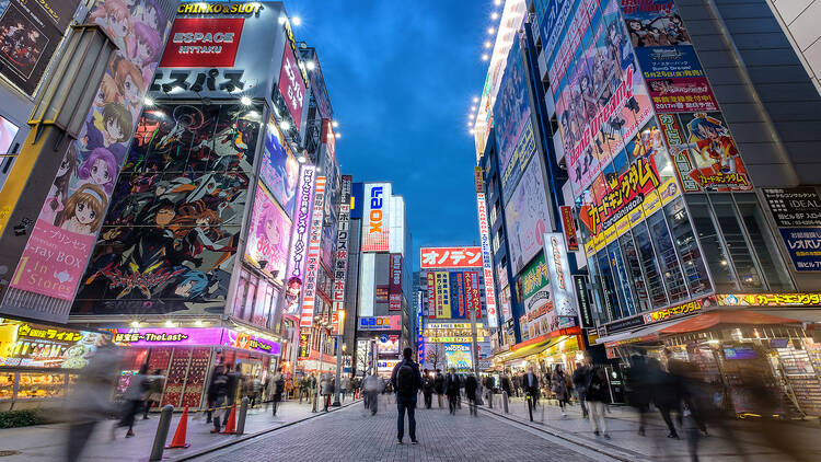 Tokyo, Japan - Futuristic energy meets ancient calm