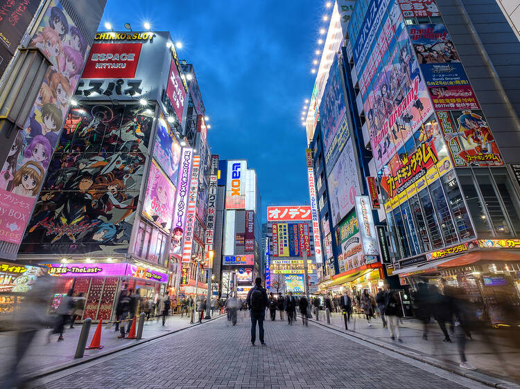 Tokyo, Japan - Futuristic energy meets ancient calm