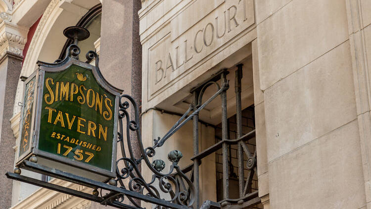 Simpson’s Tavern, London