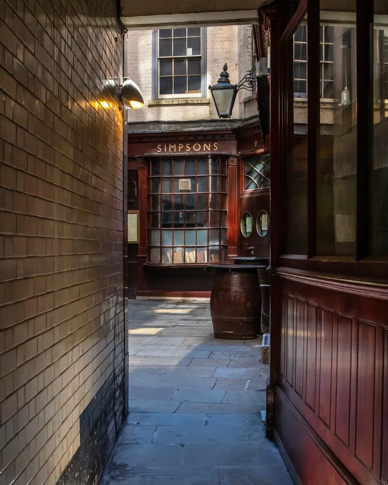 Simpson’s Tavern, City of London