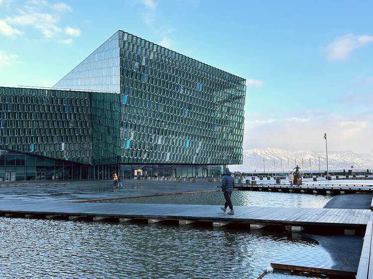 Spend hours in (and around) Harpa