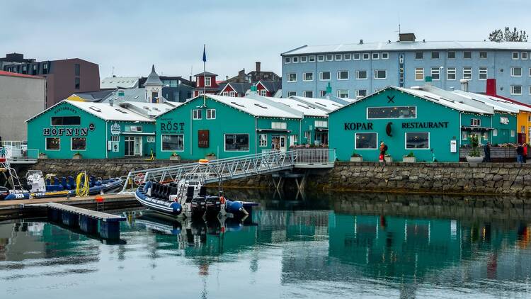 Soak up the vibe at the Old Harbour