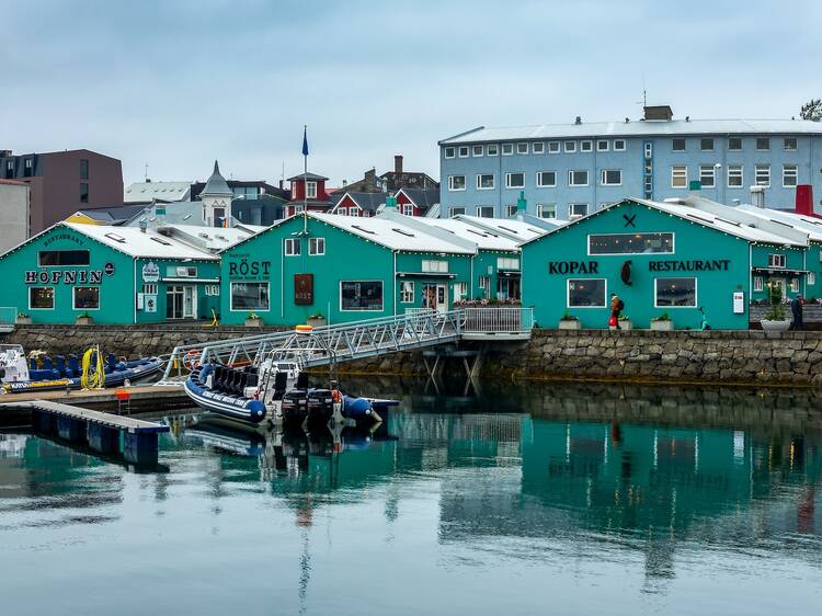 Soak up the vibe at the Old Harbour