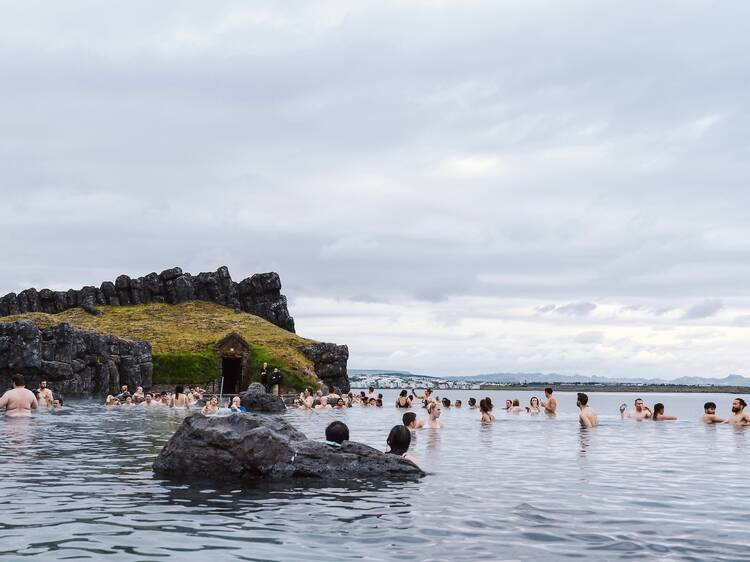 Skip the Blue Lagoon for the Sky Lagoon