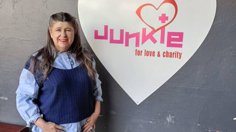 Michelle de Villiers, the owner of Junkie charity store in Linden