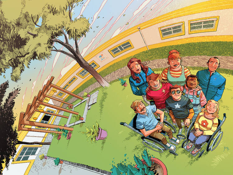 Esta banda desenhada retrata vivências de pessoas com deficiência Esta banda desenhada retrata vivências de pessoas com deficiência