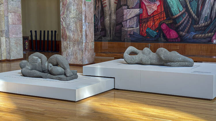 Geles Cabrera. Partituras corporales Museo del Palacio de Bellas Artes