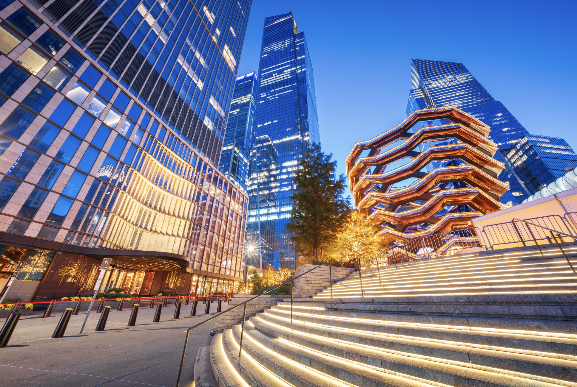 For the first time ever, the Vessel is hosting a holiday lighting ceremony