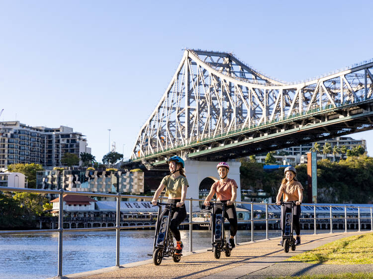 Ride from South Bank to Kangaroo Point Ride from South Bank to Kangaroo Point