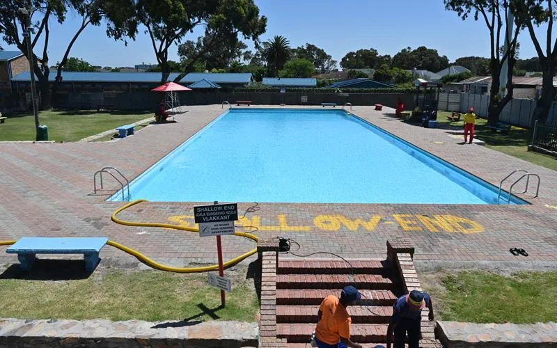 Langa public swimming pool.