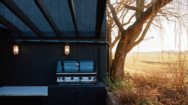 Barbecue and jacuzzi at Bonington Farm Barbecue and jacuzzi at Bonington Farm