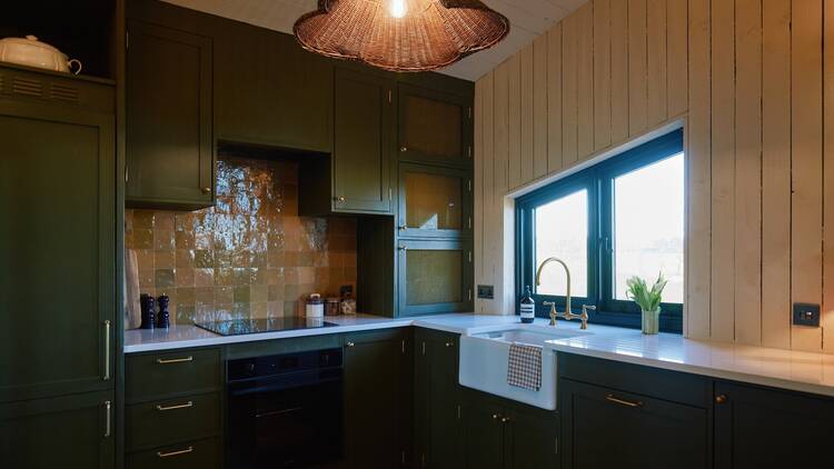 Kitchen area at Pamella’s Place, Bonington Farm Kitchen area at Pamella’s Place, Bonington Farm