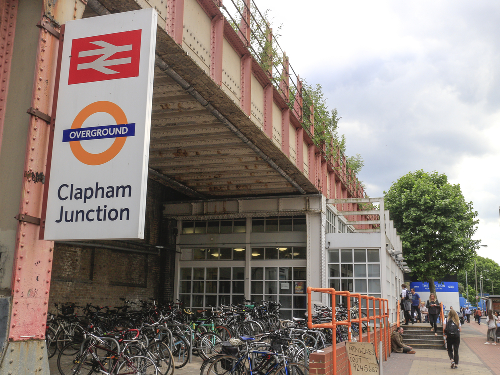 Clapham Junction station in London