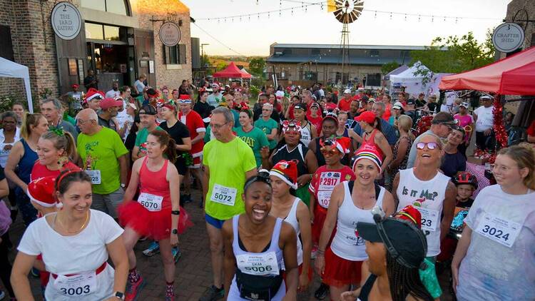 Christmas Night Run at Prison Break Market