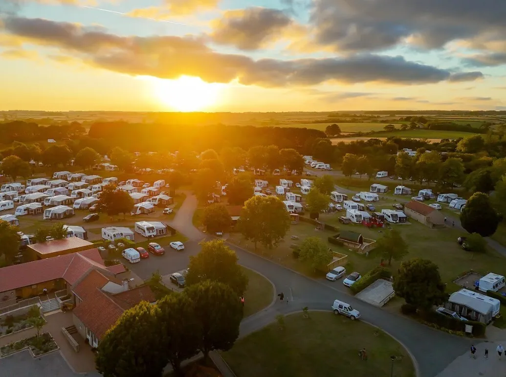 St Helens in the Park, caravan park and campsite in England