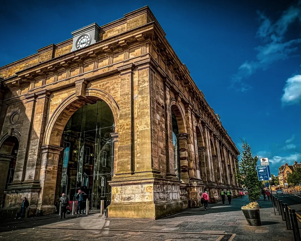 Newcastle train station