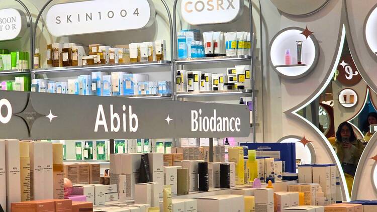 Skincare coreano en tienda Euphoria 
