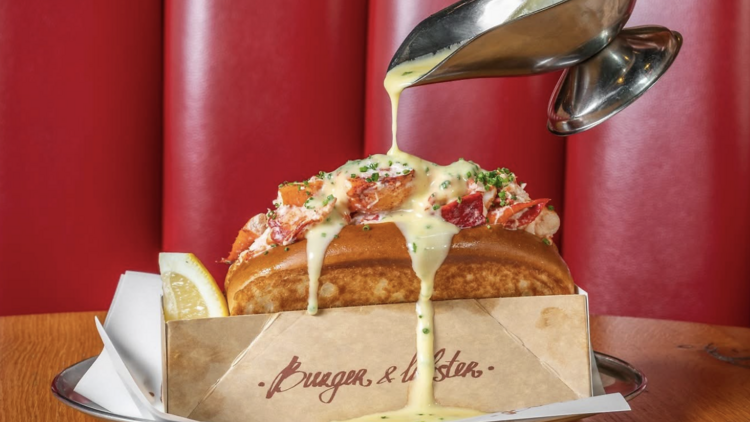 Burger and Lobster