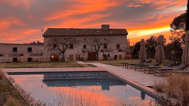 L'Anoia: Hotel Masia Can Farrés (El Burc)