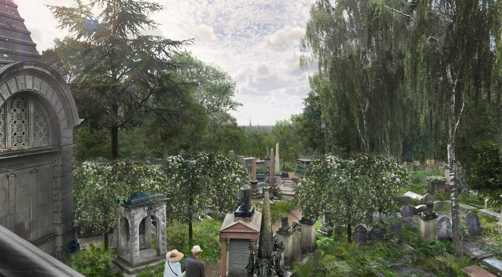 Highgate Cemetery revamp, London
