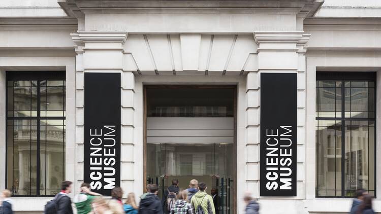 Entrance to the Science Museum London