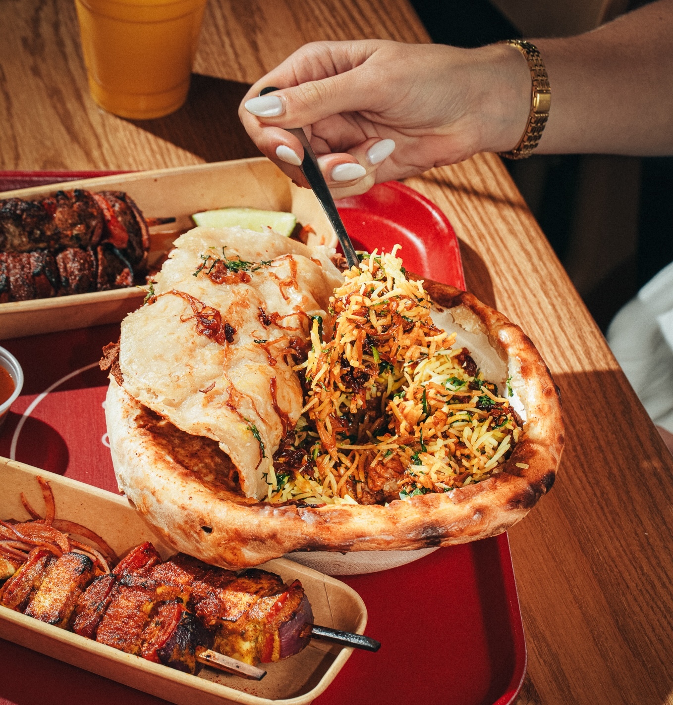 This James Beard Award-winning chef is only serving a limited amount of his famous biryani each day