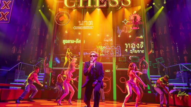 Aaron Tveit in Chess Aaron Tveit in Chess