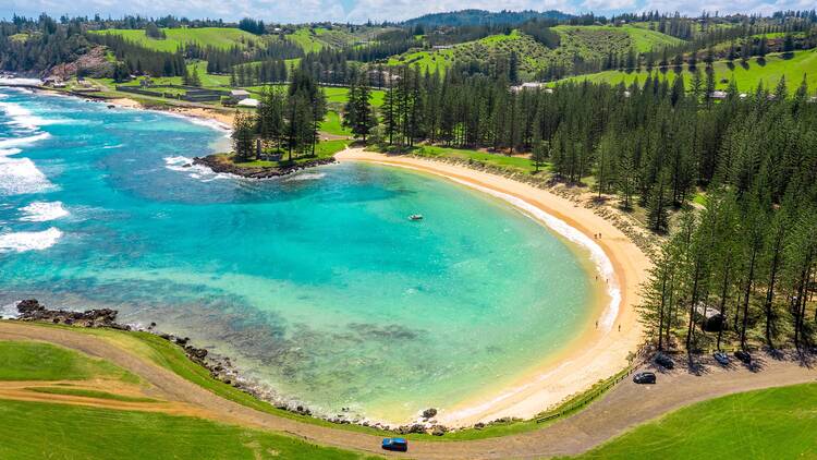 Snorkel at Emily Bay Lagoon