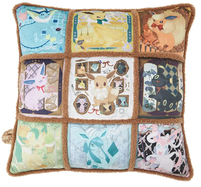 Eevee and Eeveelution cushion