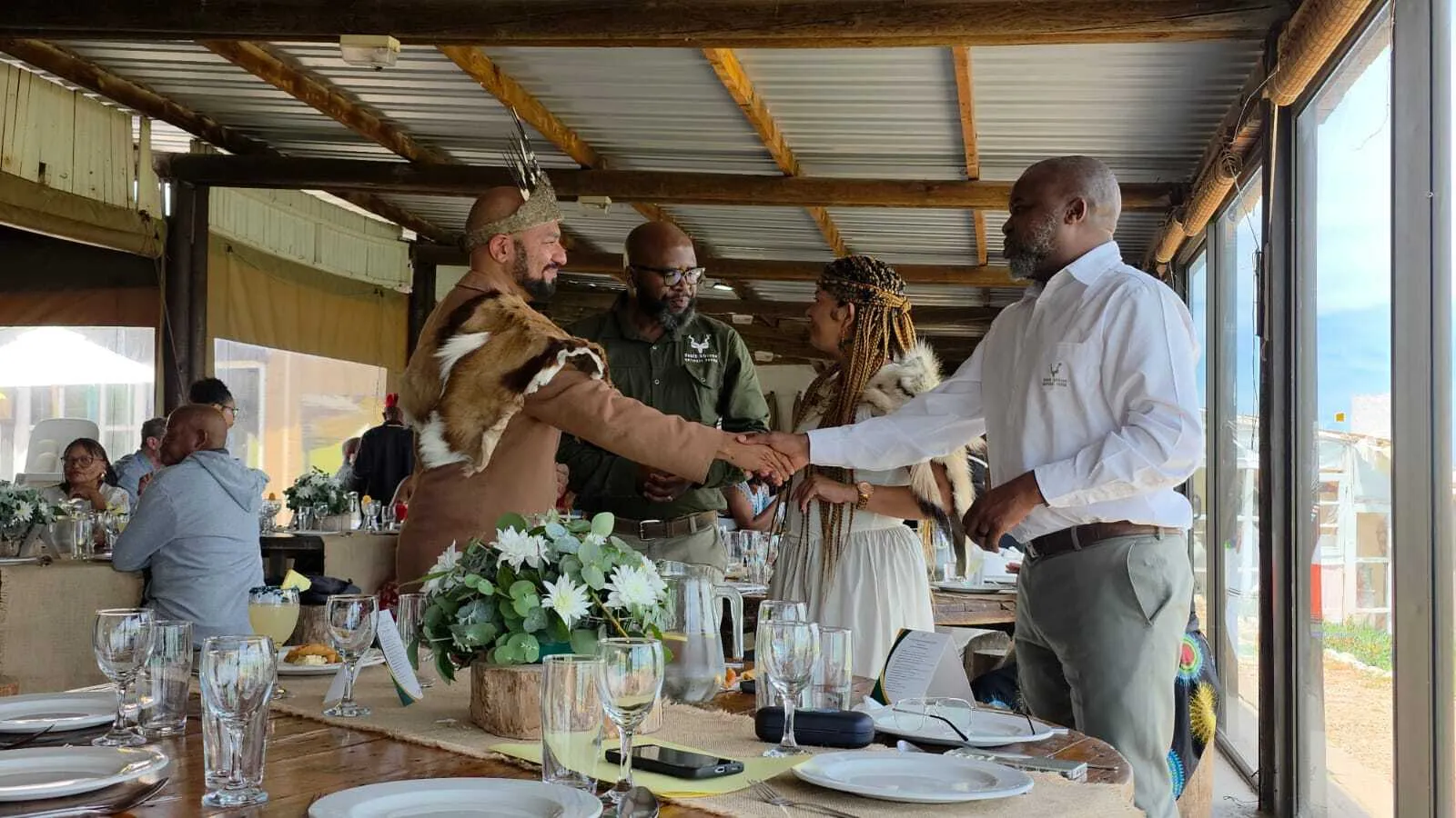 West Coast National Park 40th  Birthday celebrations at Boesmanland Restaurant.