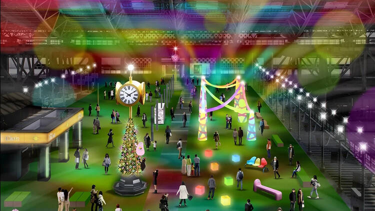 Osaka Station City Illumination: Twilight Fantasy