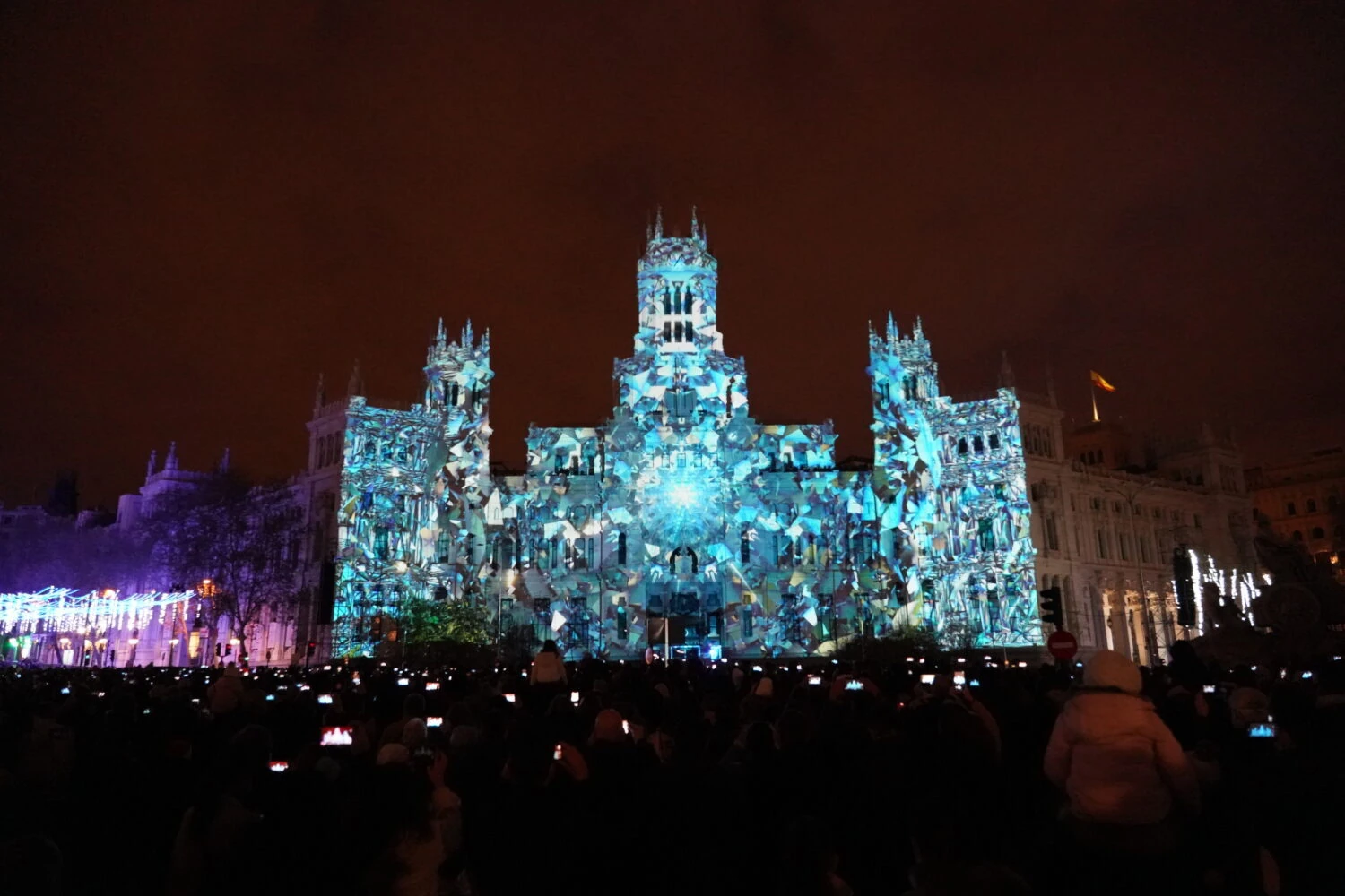 Videomapping Palacio de Cibeles. Ayuntamiento de Madrid