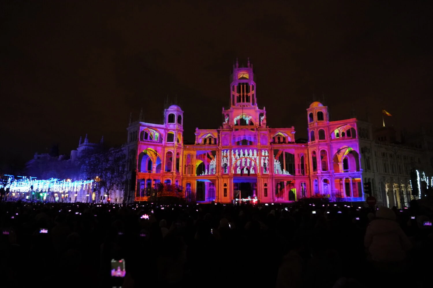 Videomapping Palacio de Cibeles. Ayuntamiento de Madrid