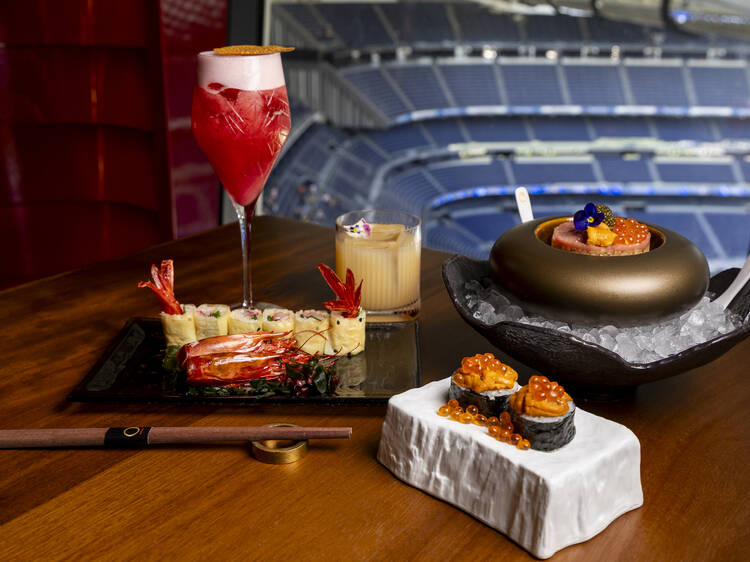 Celebra la Navidad con vistas al césped del Bernabéu: así el brunch japonés más rompedor
