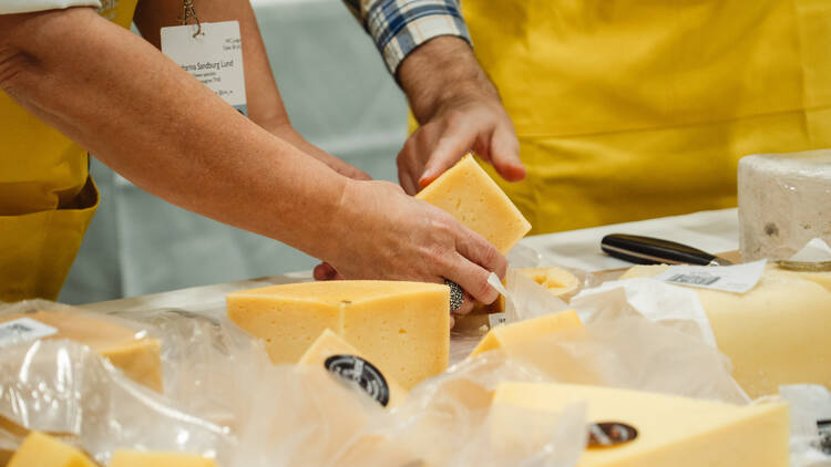 Judging at the World Cheese Awards 2025 in Bern, Switzerland Judging at the World Cheese Awards 2025 in Bern, Switzerland