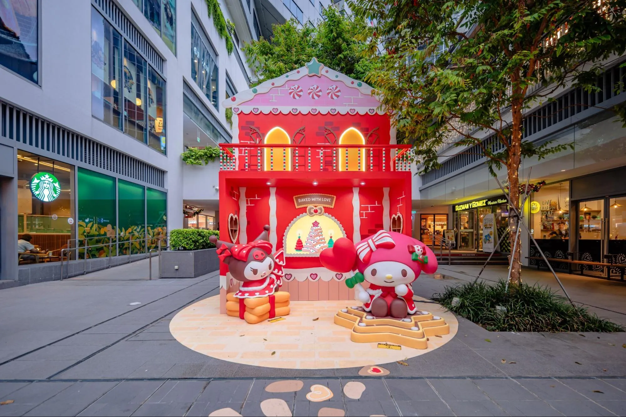 Sanrio Christmas decorations Singapore 2025