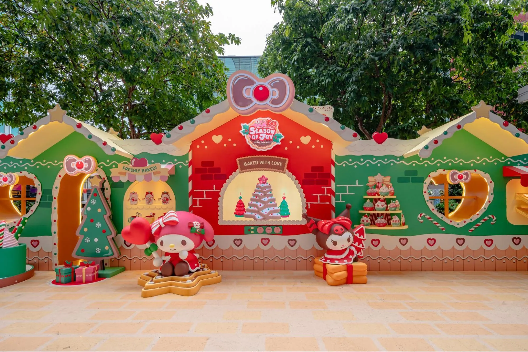 Sanrio Christmas decorations Singapore 2025