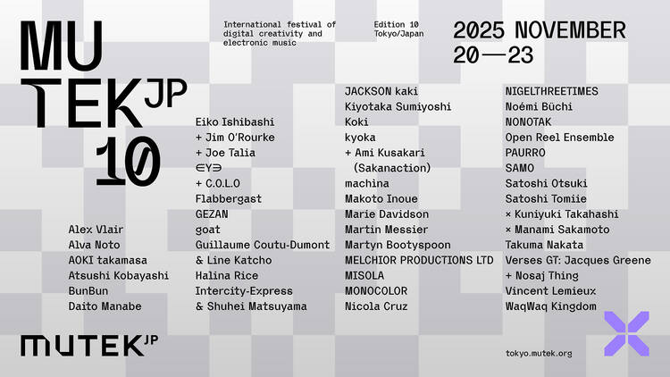 MUTEK.JP 2025 Edition 10